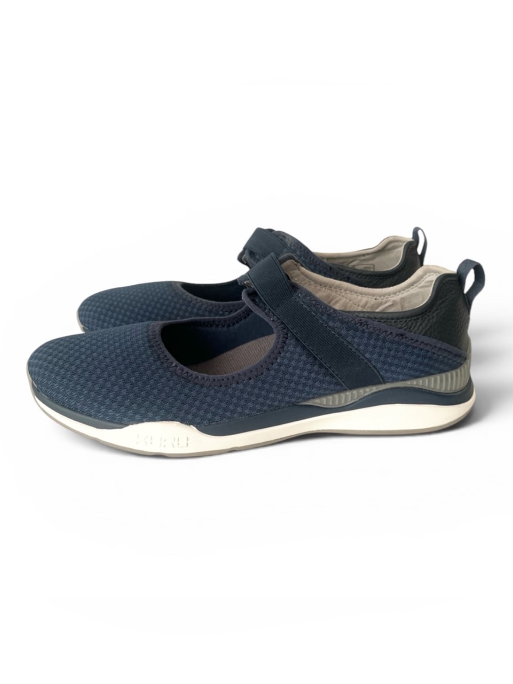 Kuru Lucy Slip On Mary Jane comfort sneakers Shoes Blue 10.5 women’s